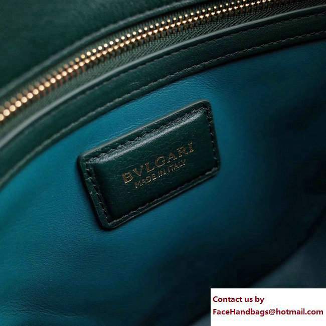 Bvlgari Divas Dream Flap Cover Medium Bag Green 2017