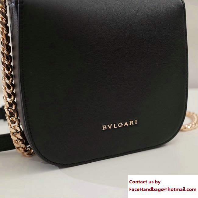 Bvlgari Divas Dream Flap Cover Small Bag Black 2017