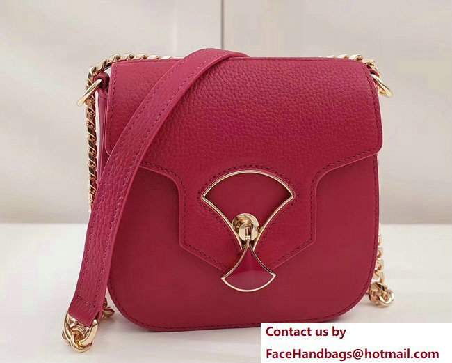 Bvlgari Divas Dream Flap Cover Small Bag Fuchsia 2017