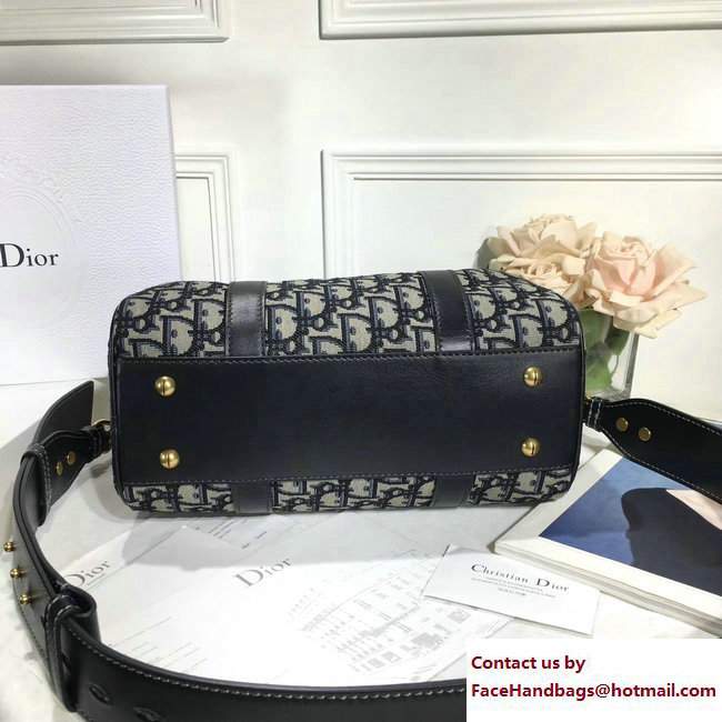 Dior Oblique Signature Canvas Duffel Small Bag Black 2017/2018