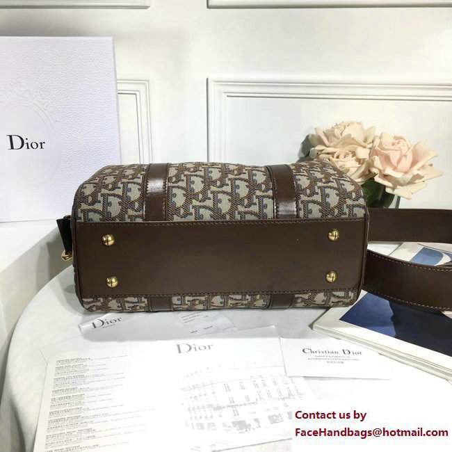 Dior Oblique Signature Canvas Duffel Small Bag Coffee 2017/2018