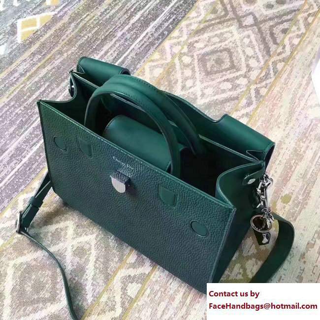 Dior grained Calfskin Diorever Tote Medium Bag jade green