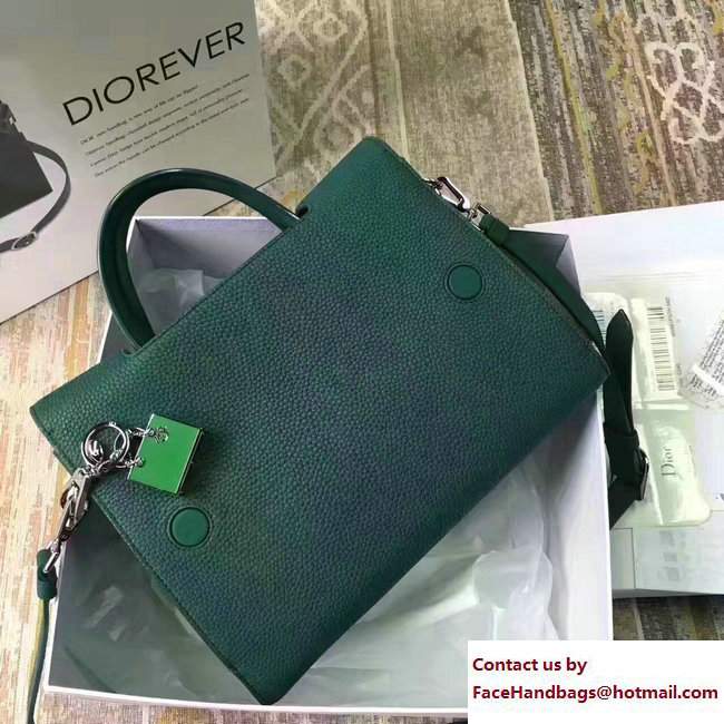 Dior grained Calfskin Diorever Tote Medium Bag jade green