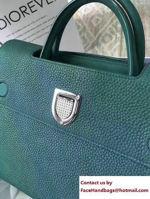 Dior grained Calfskin Diorever Tote Medium Bag jade green