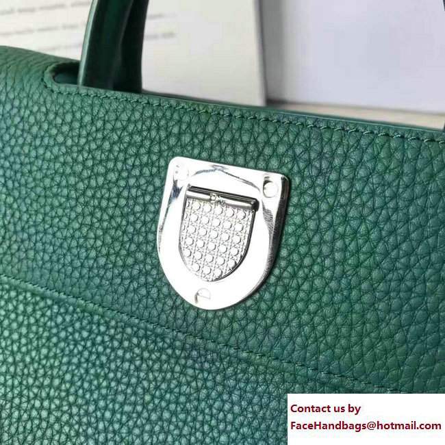 Dior grained Calfskin Diorever Tote Mini Bag jade green