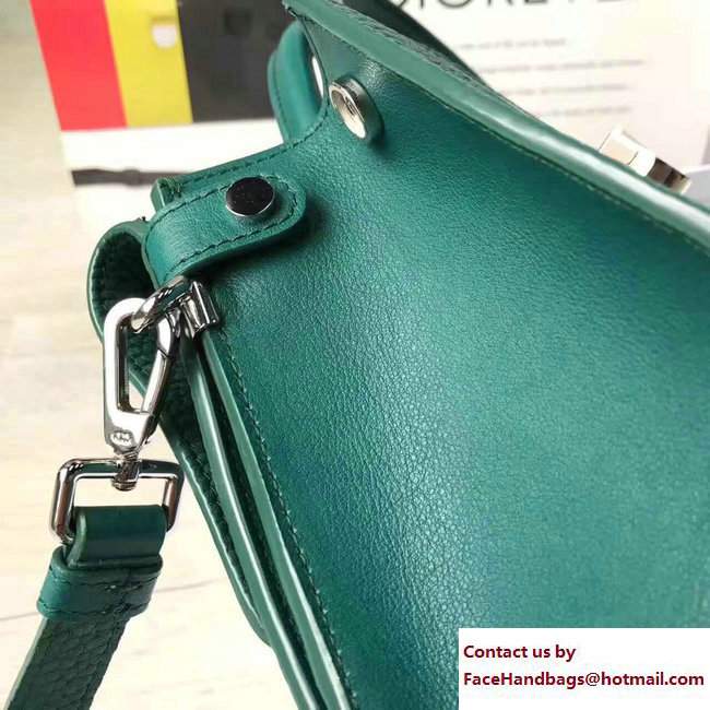 Dior grained Calfskin Diorever Tote Mini Bag jade green