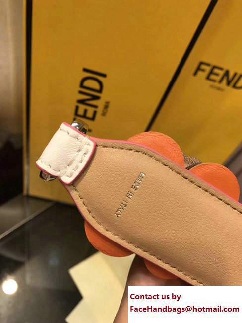 Fendi Flower Strap You White/Apricot 2017