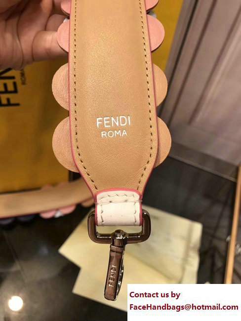 Fendi Flower Strap You White/Apricot 2017