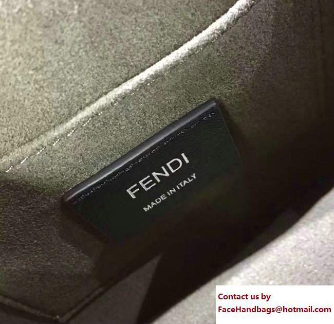 Fendi Logo Studded Kan I Mini Bag Pink 2017