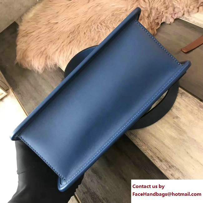 Fendi Medium Kan I Logo Bag Blue 2017