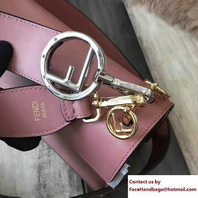 Fendi Medium Kan I Logo Bag Pink 2017