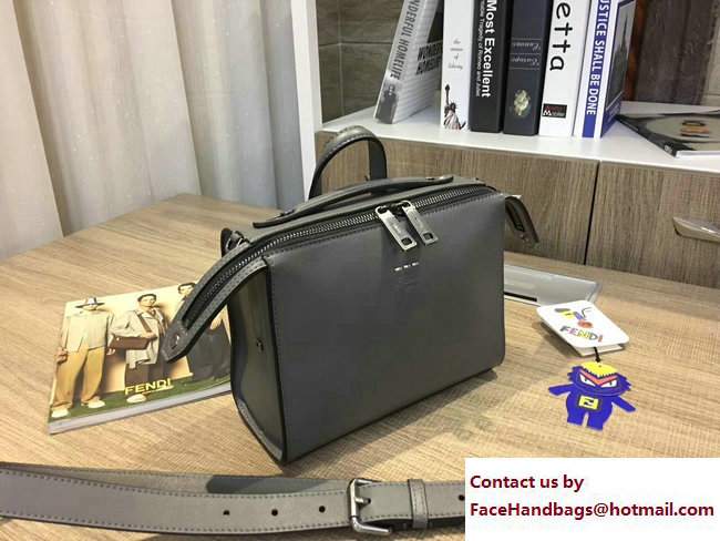 Fendi Mini Messenger Shoulder Bag Gray 2017