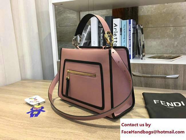 Fendi Rigid Structure Runaway Small Tote Bag Pink 2017