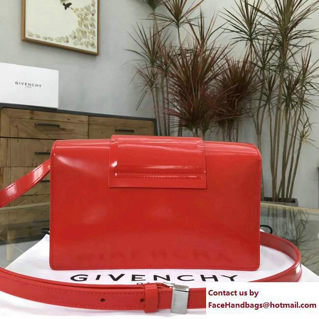 Givenchy Small Infinity Chain Shoulder Bag Red 2017