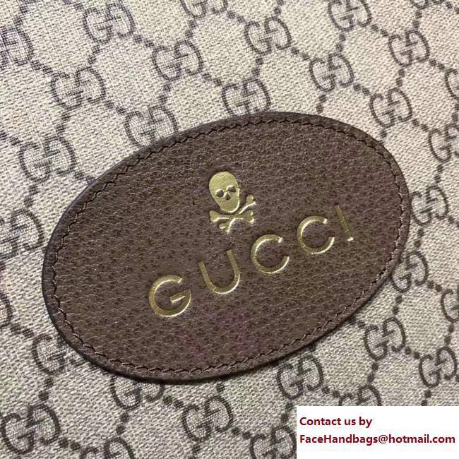 Gucci Soft GG Supreme Tote Bag 463491 Coffee 2017