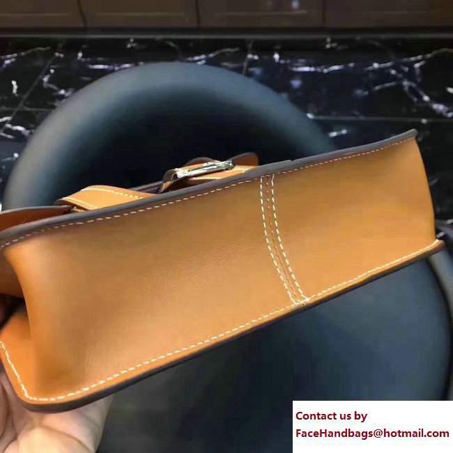 Hermes Mini Halzan Tote Bag in Original Swift Leather Khaki