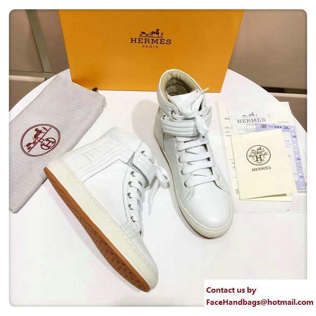 Hermes Player Sneakers White 2017