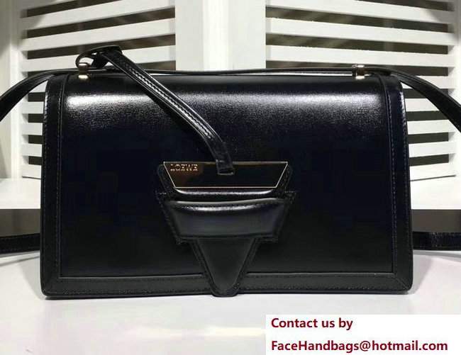 Loewe Barcelona Boxcalf Shouder Medium Bag Black