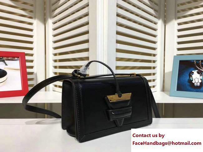 Loewe Barcelona Boxcalf Shouder Small Bag Black