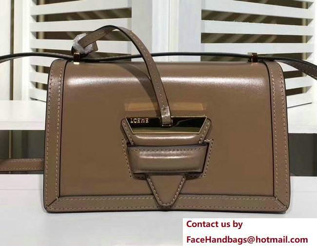 Loewe Barcelona Boxcalf Shouder Small Bag Coffee