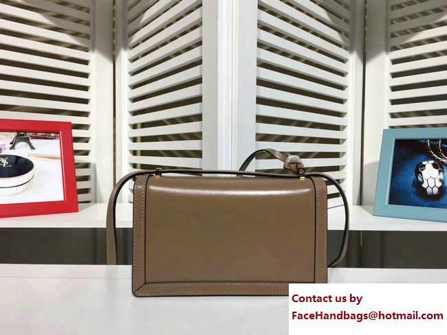 Loewe Barcelona Boxcalf Shouder Small Bag Coffee