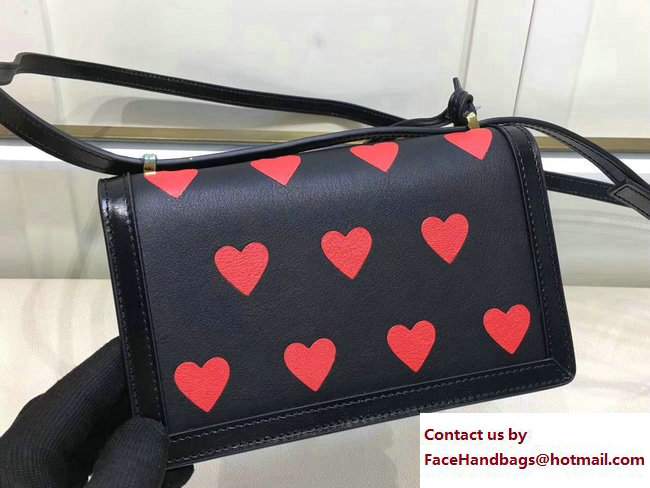 Loewe Barcelona Boxcalf Shouder Small Bag Red Heart