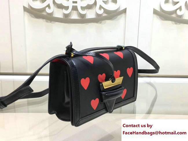 Loewe Barcelona Boxcalf Shouder Small Bag Red Heart