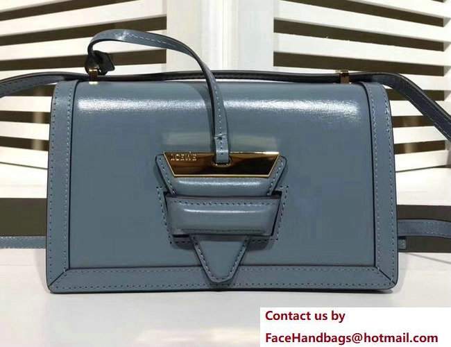 Loewe Barcelona Boxcalf Shouder Small Bag Stone Blue