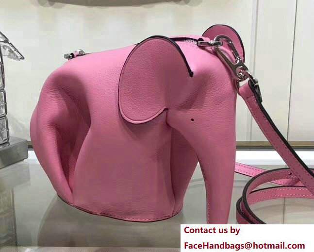 Loewe Calf Elephant Mini Bag Pink