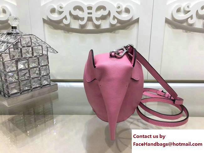 Loewe Calf Elephant Mini Bag Pink