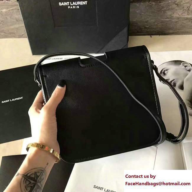 Saint Laurent Charlotte Messenger Small Bag 466296 Black 2017