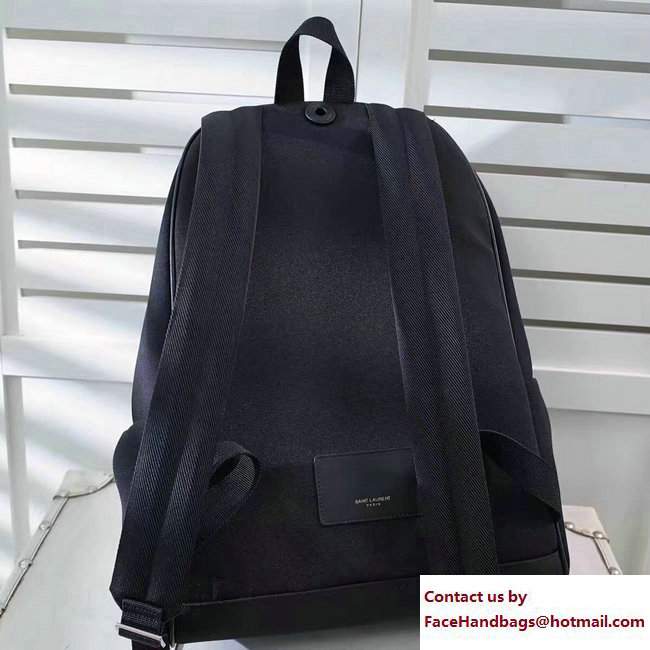 Saint Laurent City Backpack Large Bag 435988 Black/Green