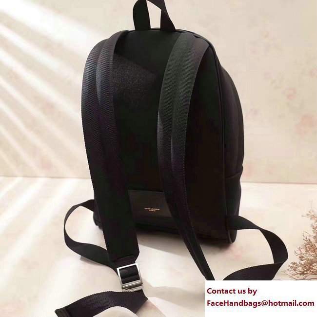 Saint Laurent City Backpack Small Bag 527138 Black/Green