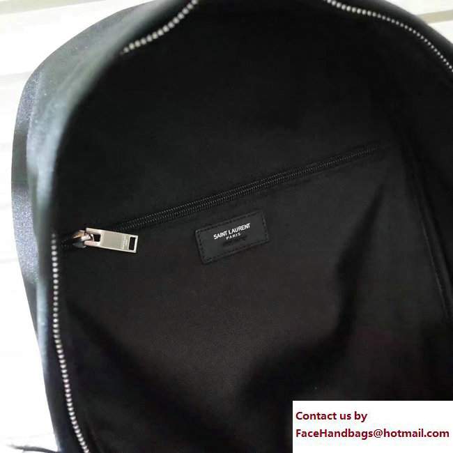 Saint Laurent Classic City California Backpack Bag 437087 Black/Stars