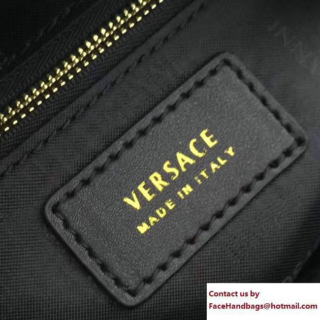 Versace Palazzo Nappa Leather Mini Backpack Black