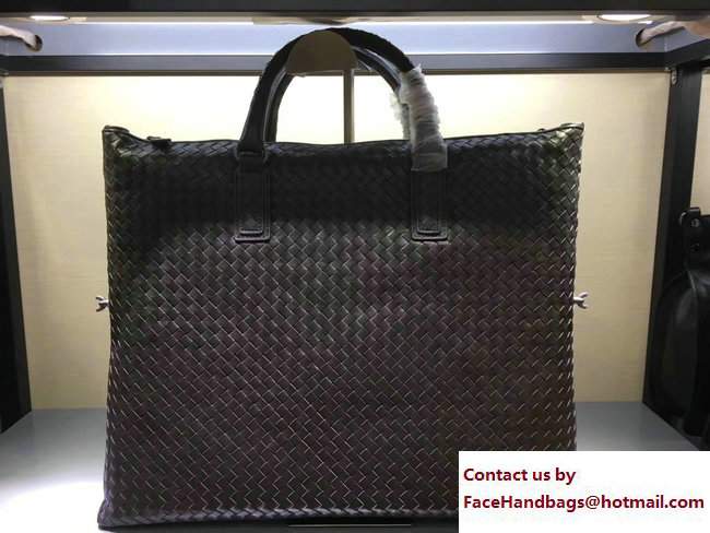 Bottega Veneta Shopping Tote Large Bag 8306 Coffee