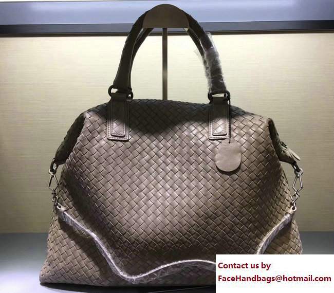 Bottega Veneta Shopping Tote Large Bag 8306 Light Gray