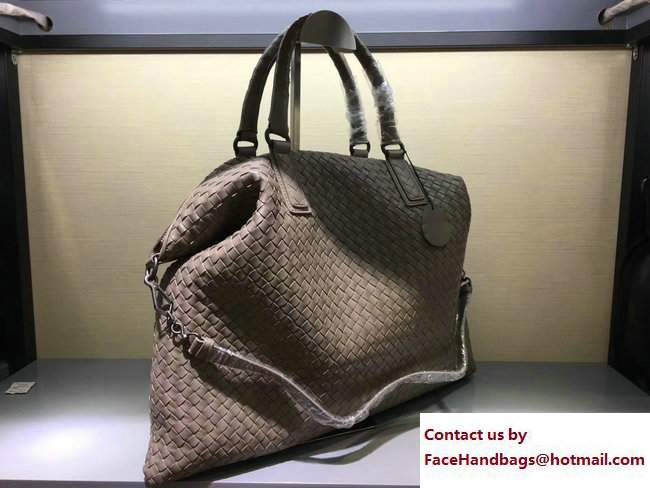 Bottega Veneta Shopping Tote Large Bag 8306 Light Gray