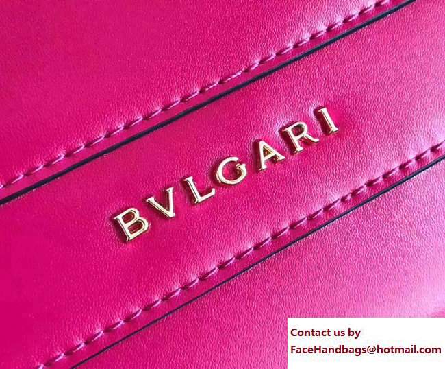 Bvlgari Gen Studs Serpenti Forever Flap Cover Small Bag Fuchsia 2017