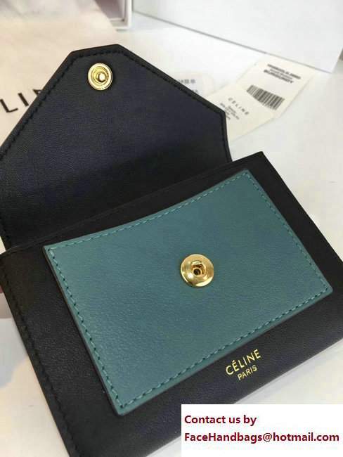 Celine Pocket Trifolded Multifunction Small Wallet 103783 07