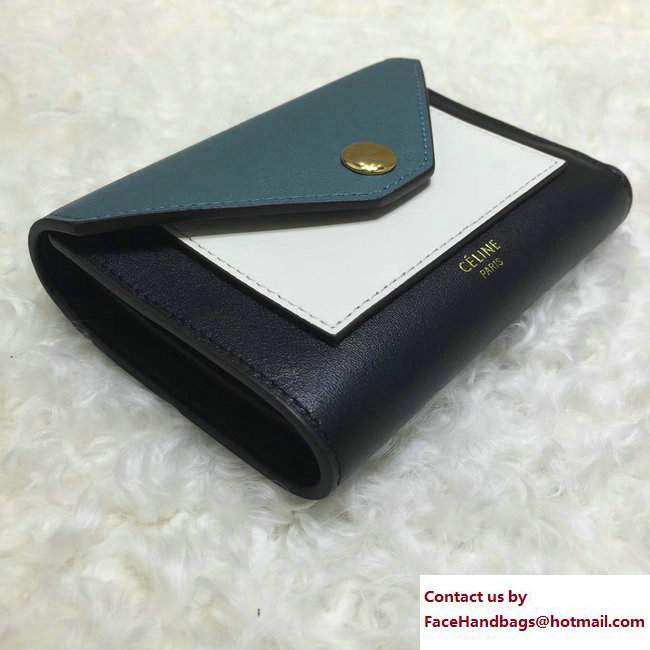 Celine Pocket Trifolded Multifunction Small Wallet 103783 10