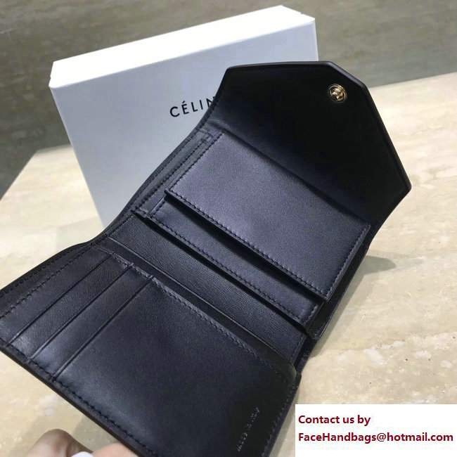 Celine Pocket Trifolded Multifunction Small Wallet 103783 11