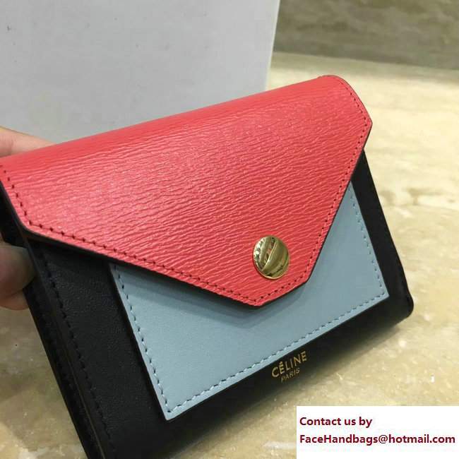 Celine Pocket Trifolded Multifunction Small Wallet 103783 14