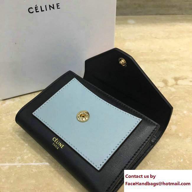 Celine Pocket Trifolded Multifunction Small Wallet 103783 14