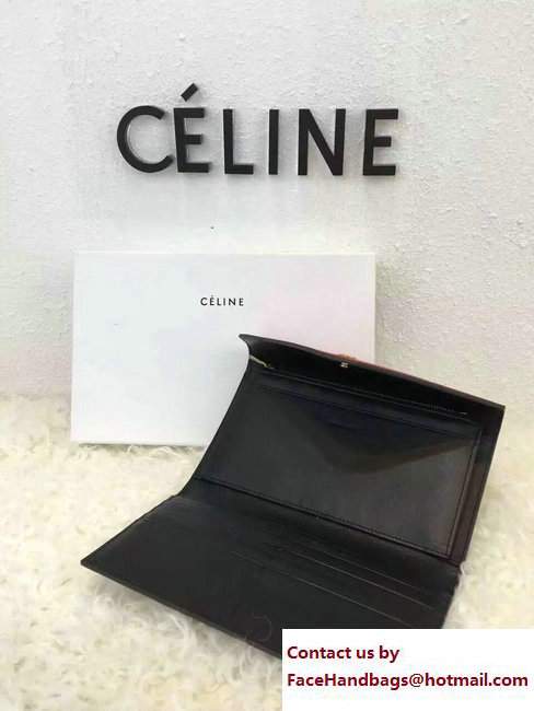 Celine Pocket Trifolded Multifunction Wallet 105853 01