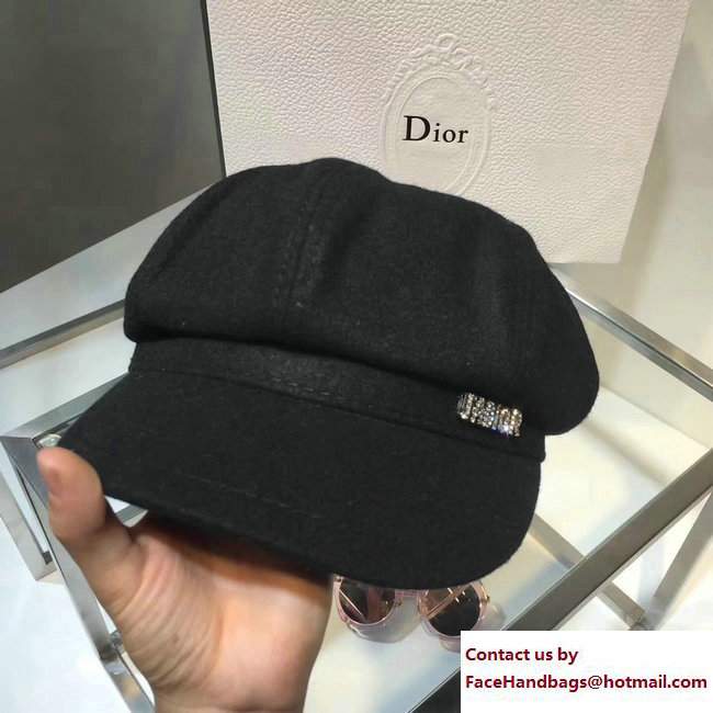 Dior J'adior Hat Black 2017