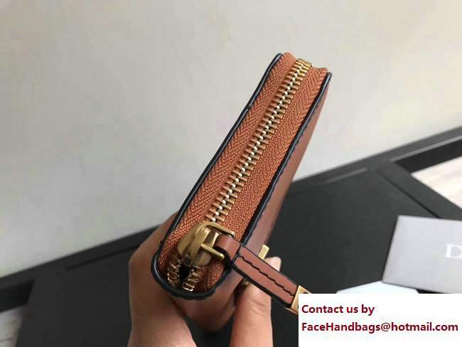 Dior J'adior Voyageur Croisiere Wallet Caramel 2017