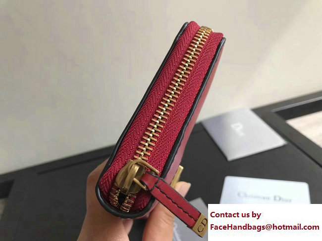 Dior J'adior Voyageur Croisiere Wallet Red 2017