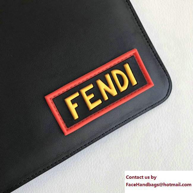 Fendi Vocabulary LOVE Inlay Pouch Clutch Bag 2017