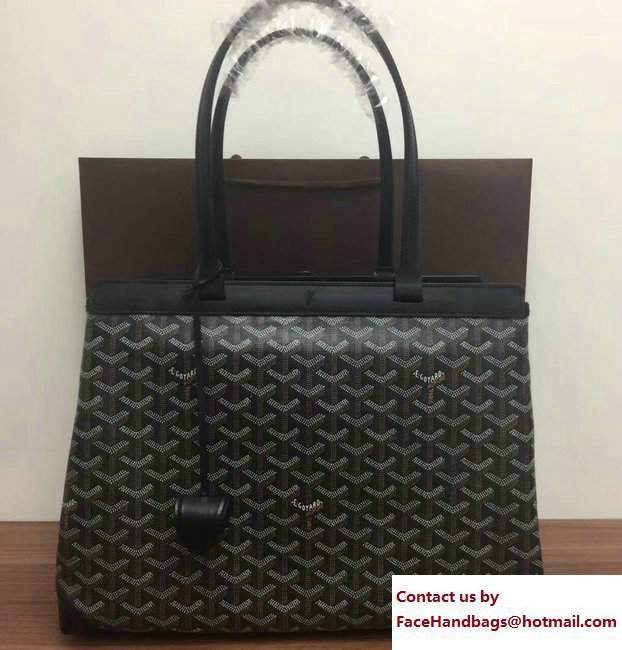 Goyard Bellechasse Biaude Tote Bag Black